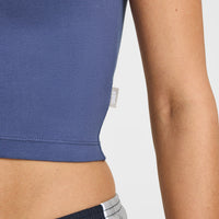 Cotton Baby T-Shirt | Slate Blue