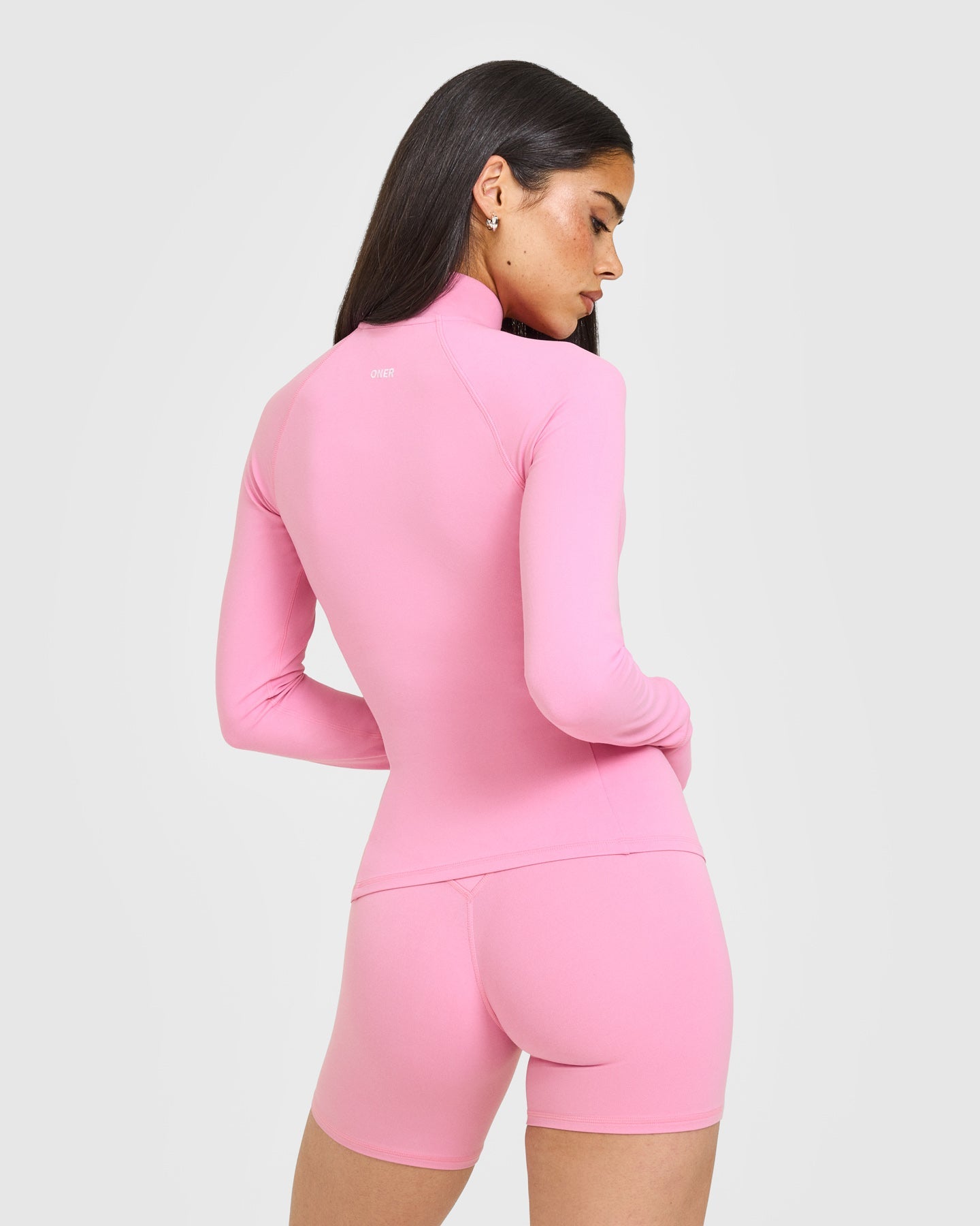 SoftMotion™ Jacket with White Logo | Rose Pink