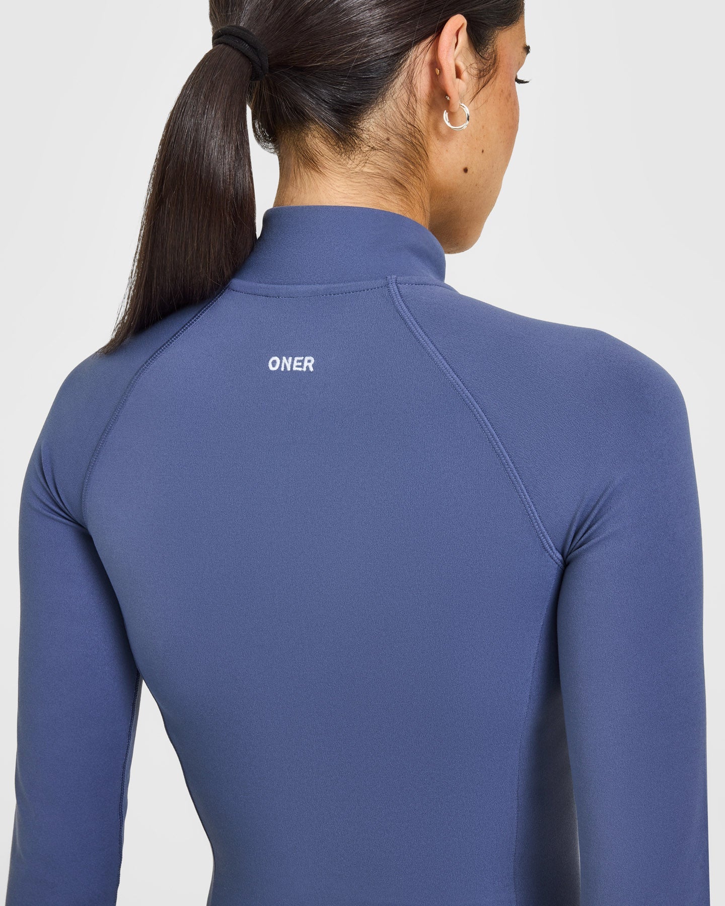 SoftMotion™ Jacket with White Logo | Slate Blue