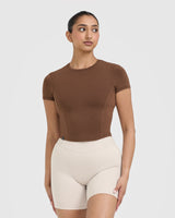 Mellow™ Soft Mid Short Sleeve T-Shirt | Nude 4