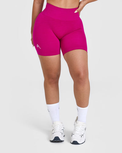 Effortless Seamless Shorts Fuchsia