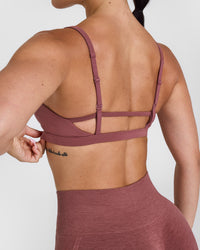 Timeless Strappy Bralette | Berry