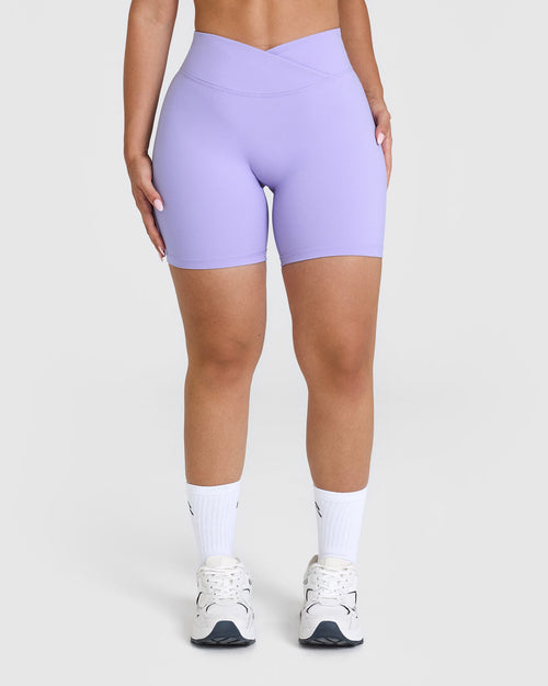 Oner Modal Unified Wrap Shorts 6" | Vintage Violet