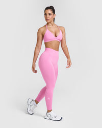 Effortless Seamless Leggings | Power Pink