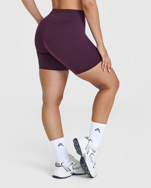 Unified Wrap Shorts 6" | Blackberry Purple