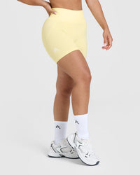 Effortless Seamless Shorts | Sherbert Yellow