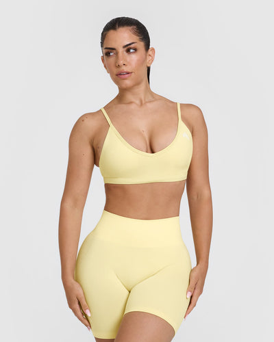 Timeless Strappy Bralette | Sherbert Yellow