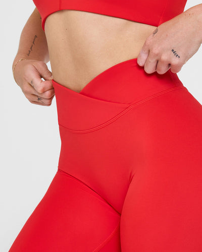 UnifiedMove™ Wrap Leggings | Muscle Mommy Red