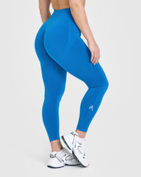 Effortless Seamless Leggings | Retro Blue