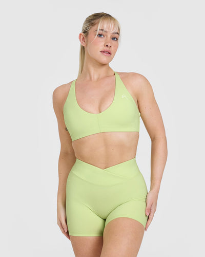 Unified Micro Bralette | Pump Green