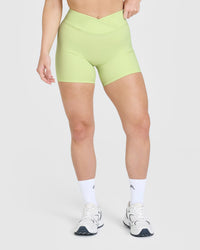 Unified Wrap Shorts | Pump Green