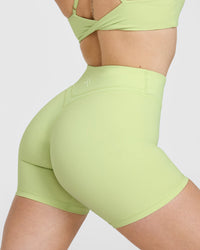 Unified Wrap Shorts | Pump Green