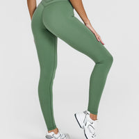 UnifiedMove High Waisted Leggings | Forest Green