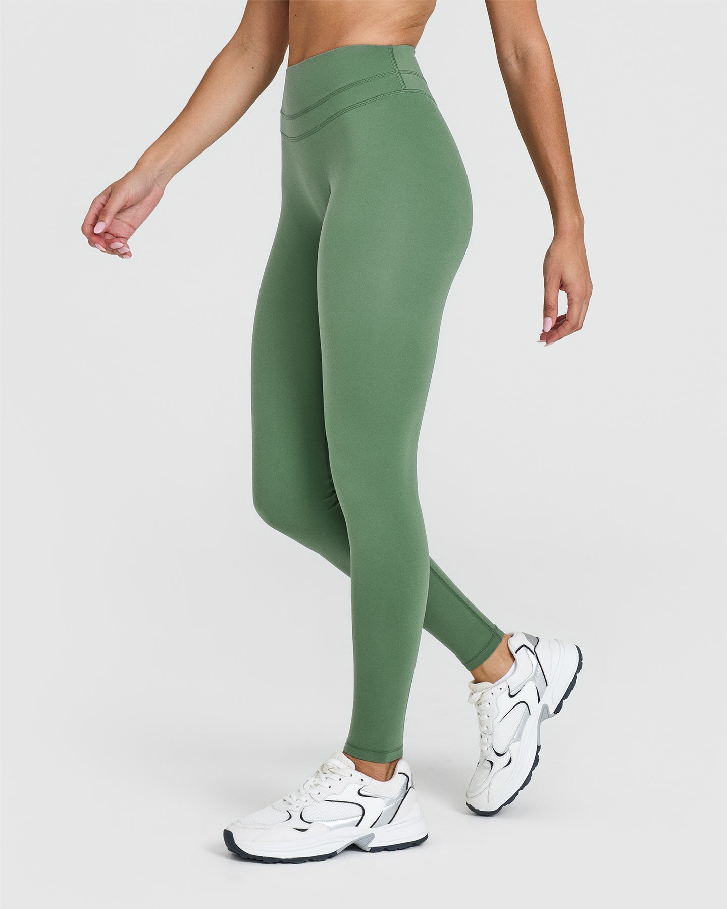 UnifiedMove High Waisted Leggings | Forest Green