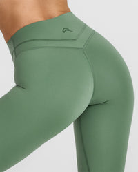 UnifiedMove High Waisted Leggings | Forest Green