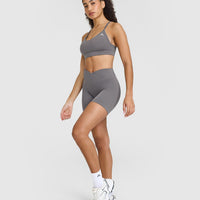 UnifiedMove™ Wrap Shorts 6" | Ash Grey