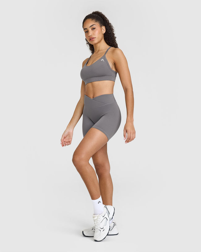 UnifiedMove™ Wrap Shorts 6" | Ash Grey