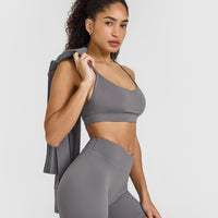 UnifiedMove™ Wrap Shorts 6" | Ash Grey
