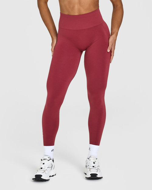 Oner Modal Effortless Seamless Leggings | Burnt Cherry