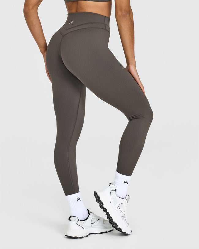 UnifiedMove™ High Waisted Leggings | Deep Taupe