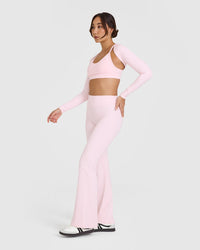 SoftMotion Long Sleeve Shrug | Ballet Pink