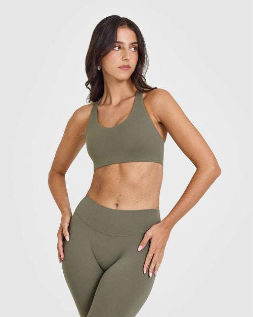 Oner Modal SoftMotion™ Sports Bra | Alpine Green