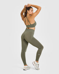 Effortless Seamless Leggings | Alpine Green