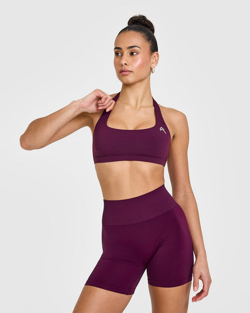 Oner Modal EasyLift™ Halter Bralette | Ripe Fig