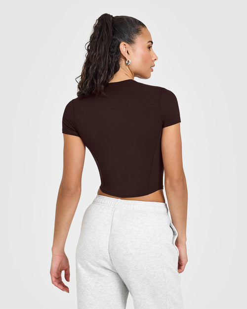 Mellow™ Soft Mid Short Sleeve T-Shirt | 70% Cocoa