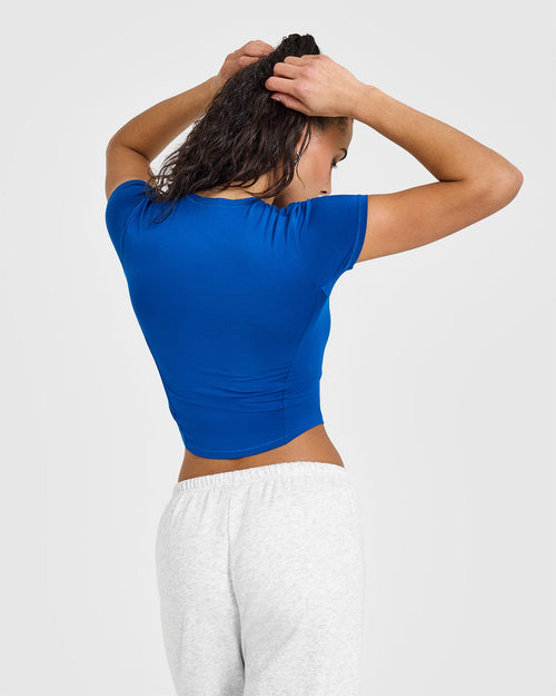 Mellow™ Soft Mid Short Sleeve T-Shirt | Cobalt Blue