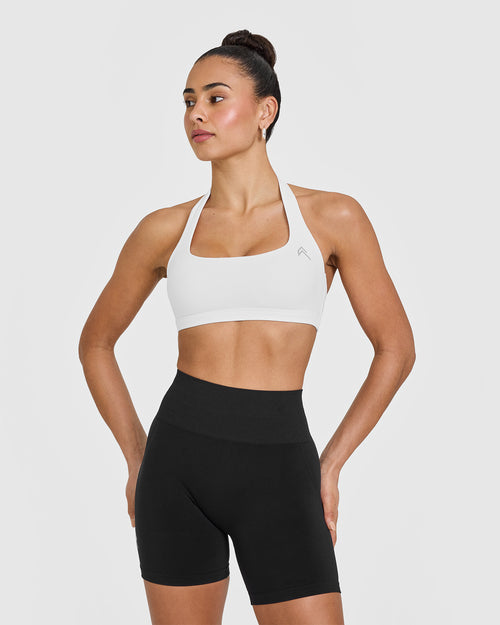 Oner Modal EasyLift™ Halter Bralette | White