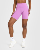 Unified Cycling Shorts 8" | Orchid Purple