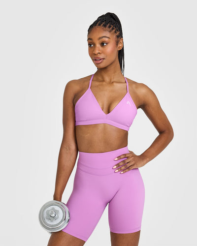 UnifiedMove Cycling Shorts 8" | Orchid Purple