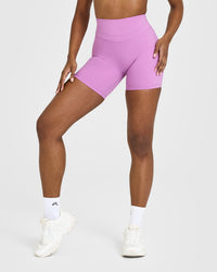 UnifiedMove™ High Waisted Shorts 6" | Orchid Purple