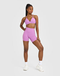 UnifiedMove™ High Waisted Shorts 6" | Orchid Purple
