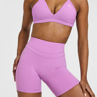 UnifiedMove™ High Waisted Shorts 6" | Orchid Purple