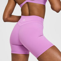 UnifiedMove™ High Waisted Shorts 6" | Orchid Purple
