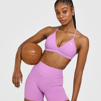 UnifiedMove™ High Waisted Shorts 6" | Orchid Purple