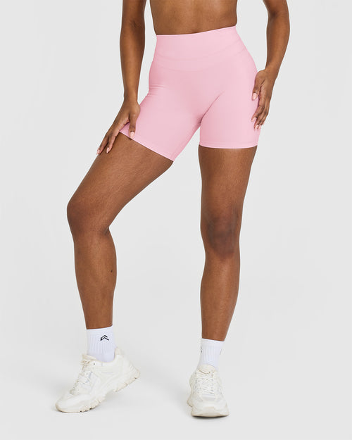 Oner Modal Unified High Waisted Shorts 6" | Petal Pink