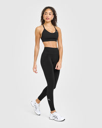 Effortless Seamless Leggings | Black