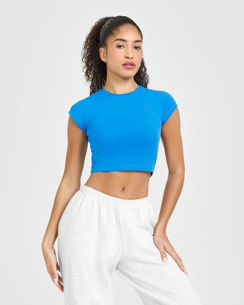 Oner Modal Cotton Icon Baby T-Shirt | Tropical Blue