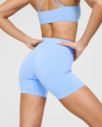 Effortless Seamless Shorts | Powdered Blue