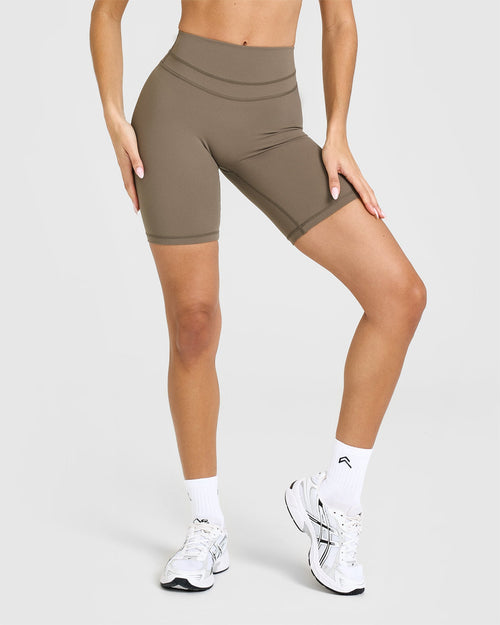 UnifiedMove™ Cycling Shorts 8" | Moss Brown