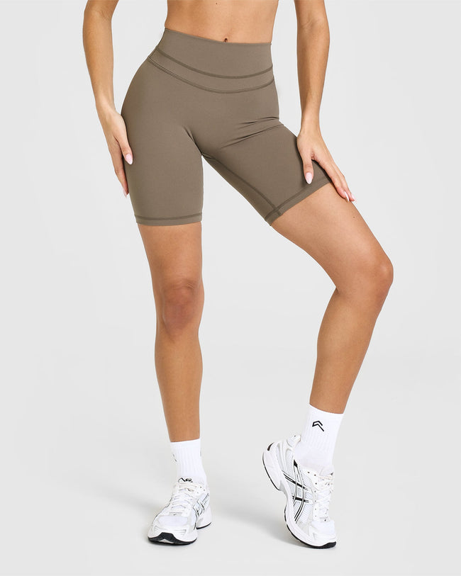 UnifiedMove™ Cycling Shorts 8" | Moss Brown