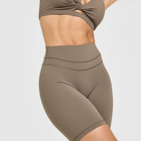 UnifiedMove™ Cycling Shorts 8" | Moss Brown