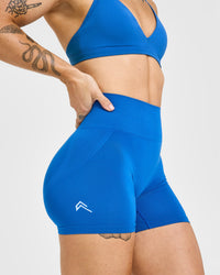 Effortless Seamless Shorts | Oasis Blue