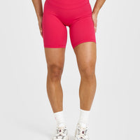 UnifiedMove™ Cycling Shorts 8" | Berry Bloom