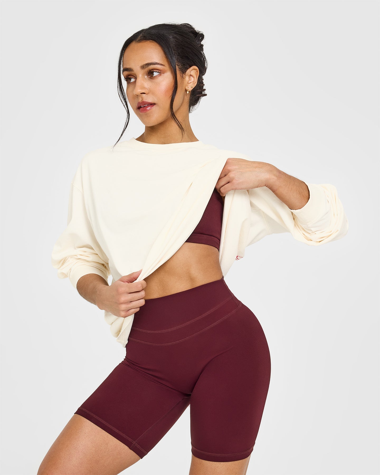 UnifiedMove™ Cycling Shorts 8" | Rosewood