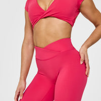 UnifiedMove™ Wrap Leggings | Berry Bloom