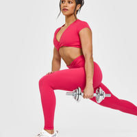 UnifiedMove™ Wrap Leggings | Berry Bloom